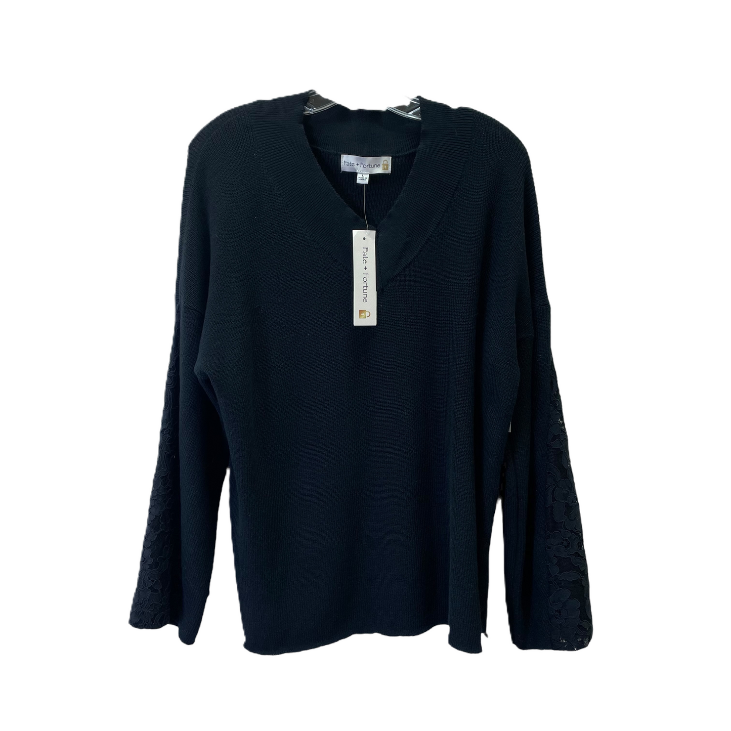 Black Sweater By Cme, Size: L