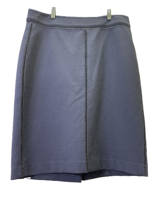 Skirt Midi By Ann Taylor In Grey, Size: 12