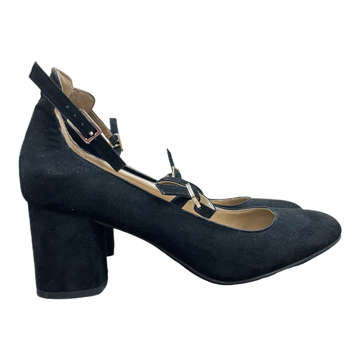 Black Shoes Heels Block By Circus By Sam Edelman, Size: 9