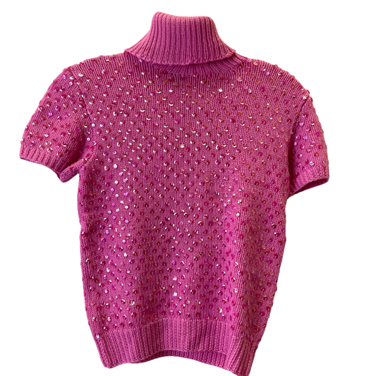 Pink Sweater Designer By Henri Bendel, Size: S