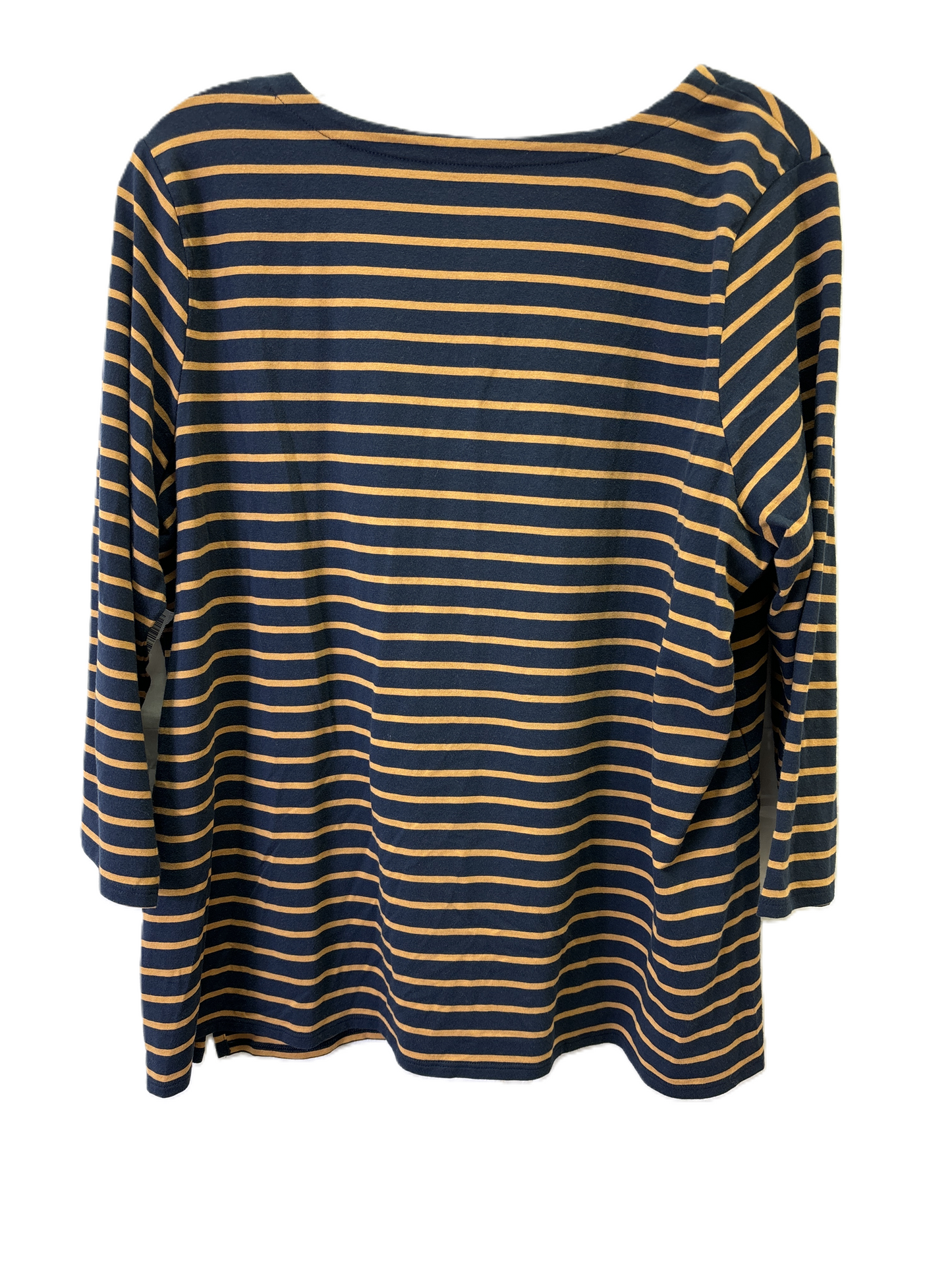 Top Long Sleeve By J. Jill In Blue, Size: L