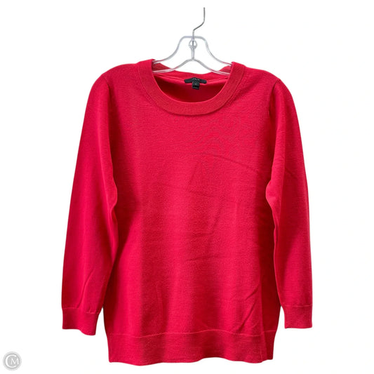 Sweater By J. Crew In Red, Size: M