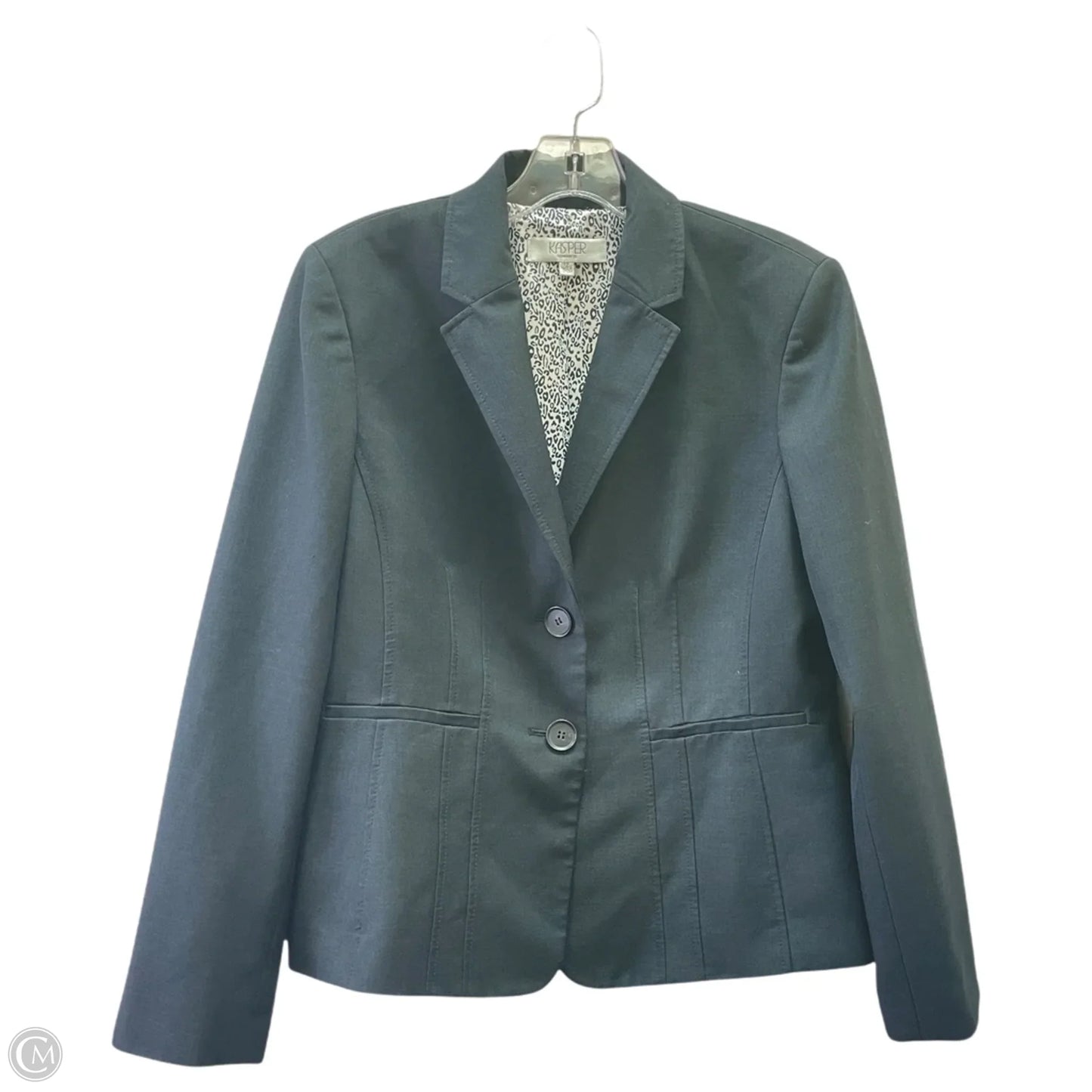 Blazer By Kasper In Blue, Size: 12
