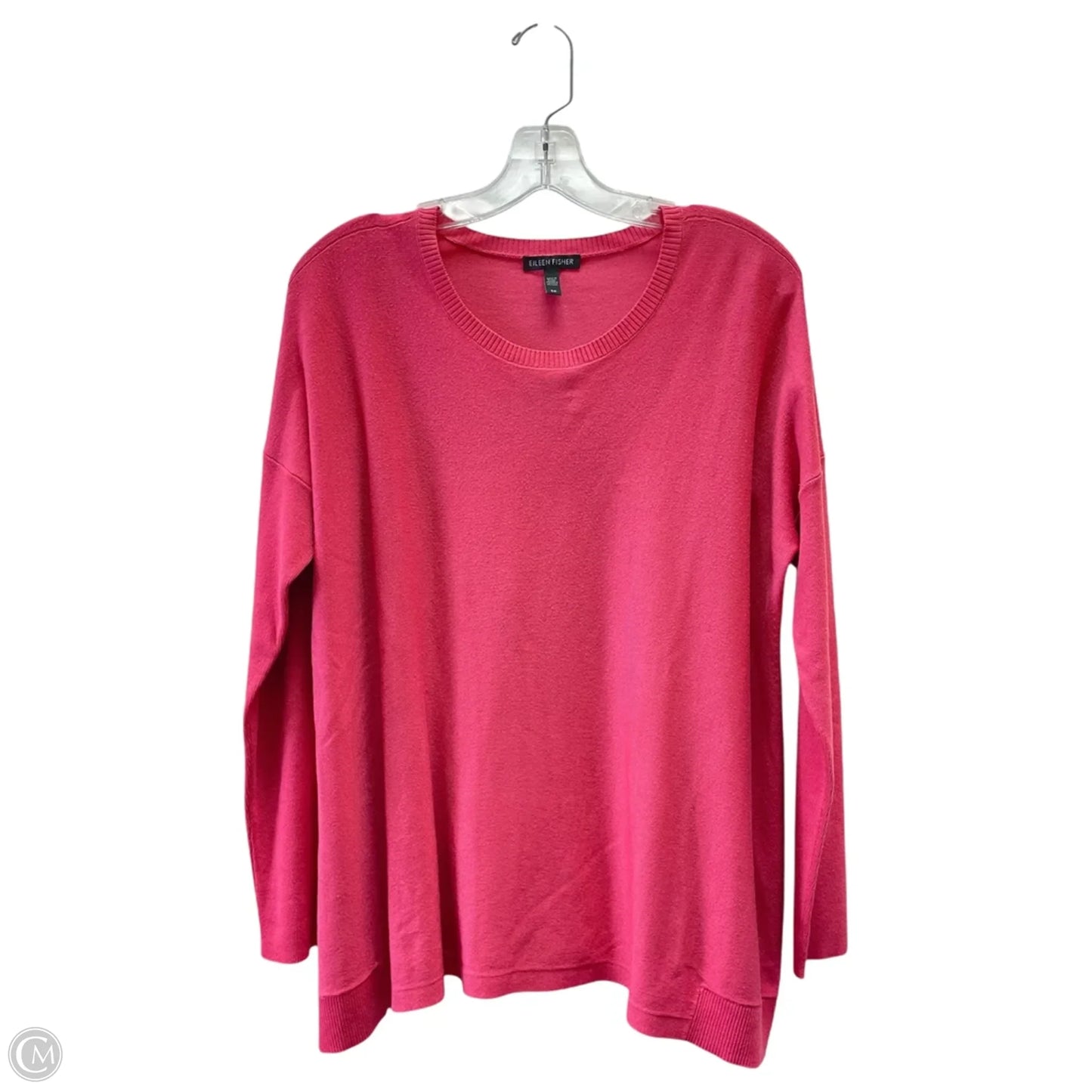 Top Long Sleeve By Eileen Fisher In Pink, Size: Sp
