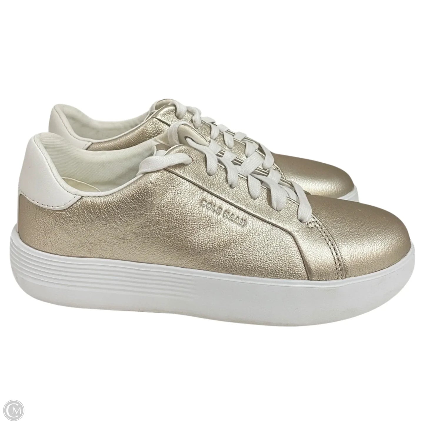 Shoes Sneakers By Cole-haan In Gold, Size: 8.5
