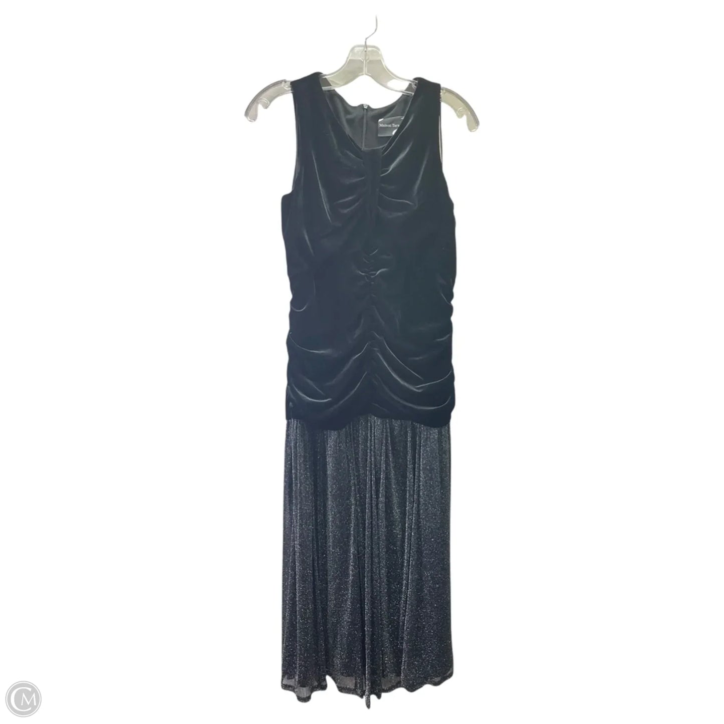 Dress Casual Midi By MAISON TARA In Black, Size: 10