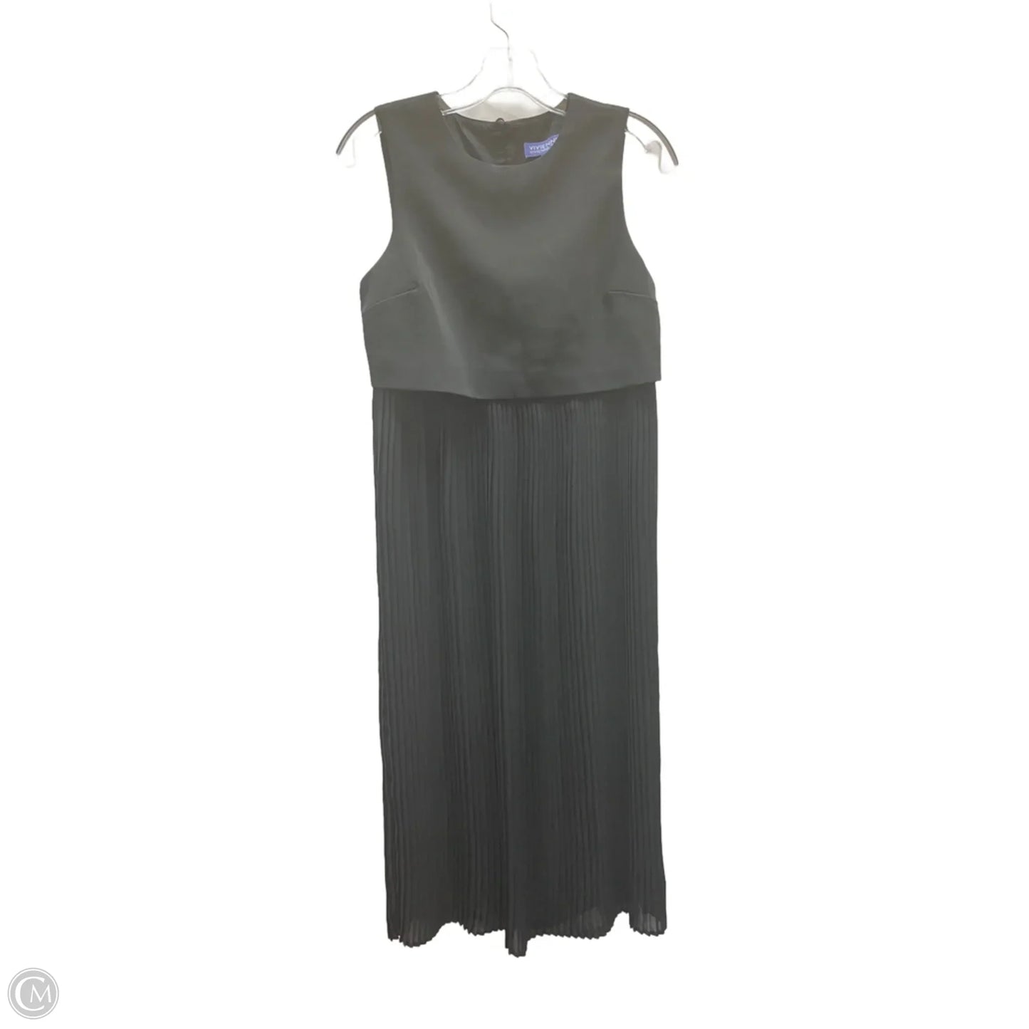 Dress Casual Midi By Vivenne Tam In Black, Size: 2