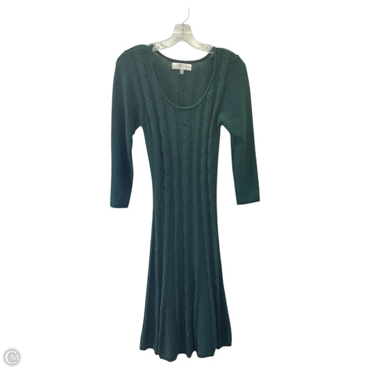 Dress Sweater By Kasper In Green, Size: S