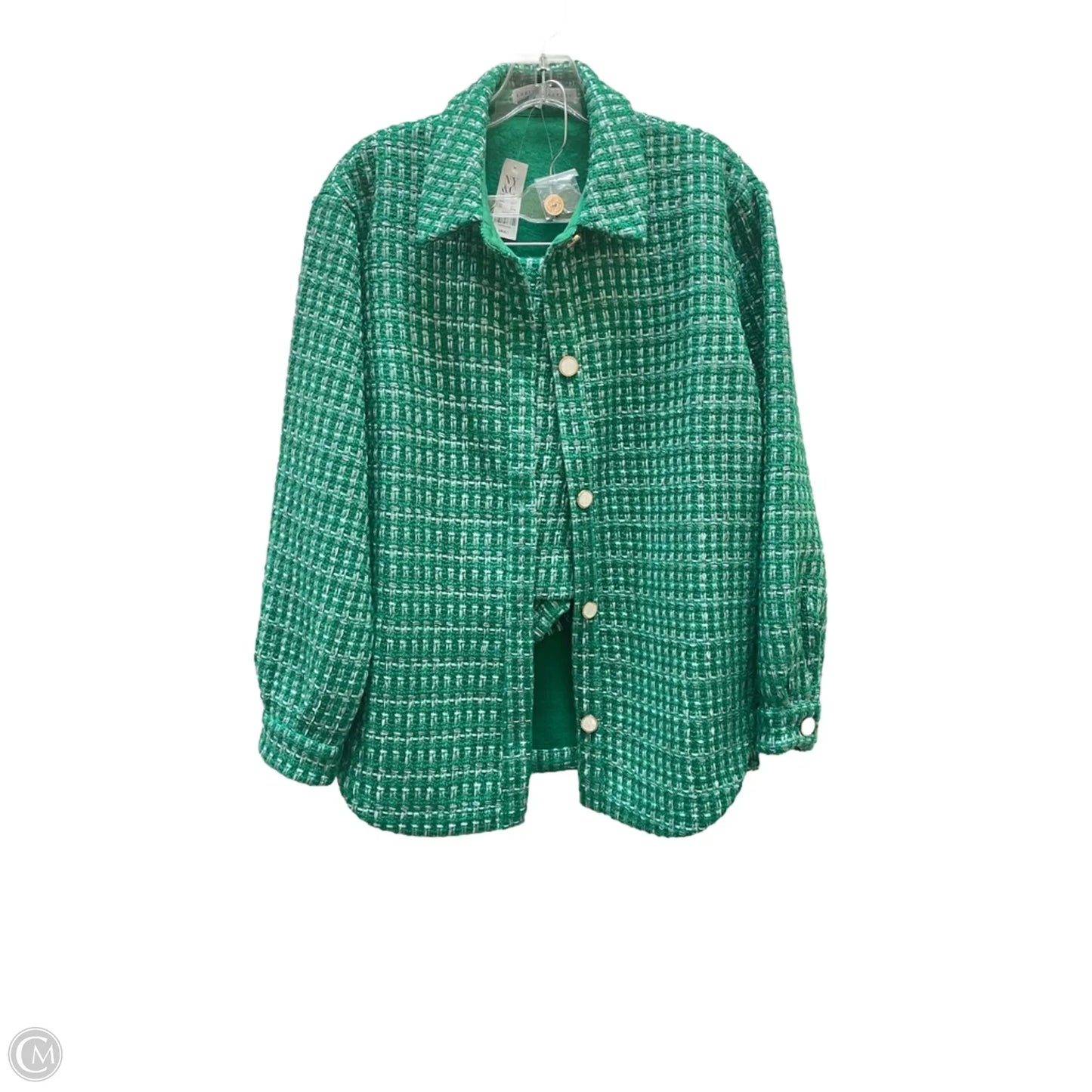 Pants Suit 2pc By New York And Co In Green, Size: S