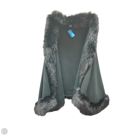 Poncho By JUST JAMIE In Black, Size: Osfm