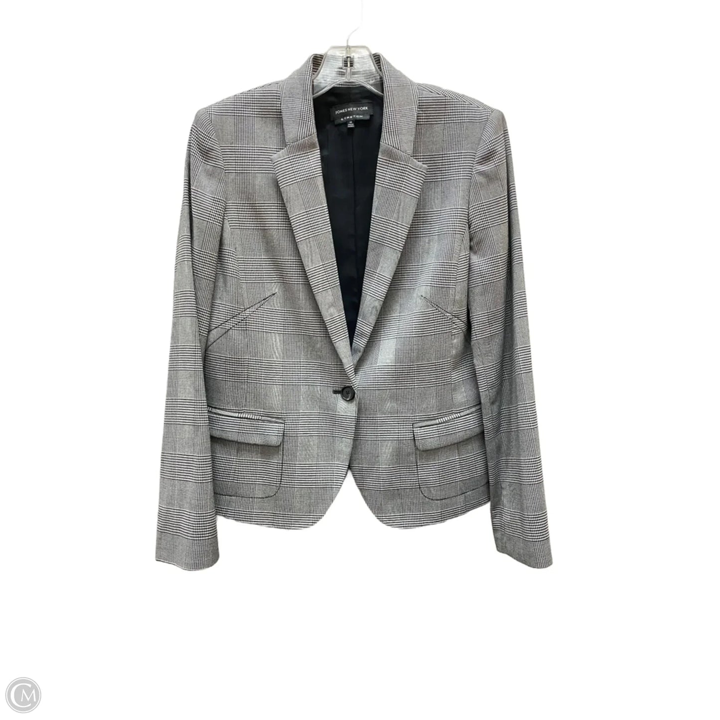 Pants Set 2pc By Jones New York In Black & White, Size: M