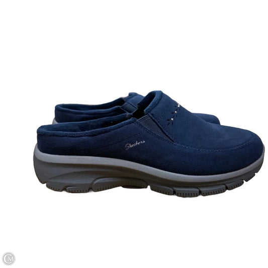 Shoes Flats By Skechers In Blue, Size: 8.5