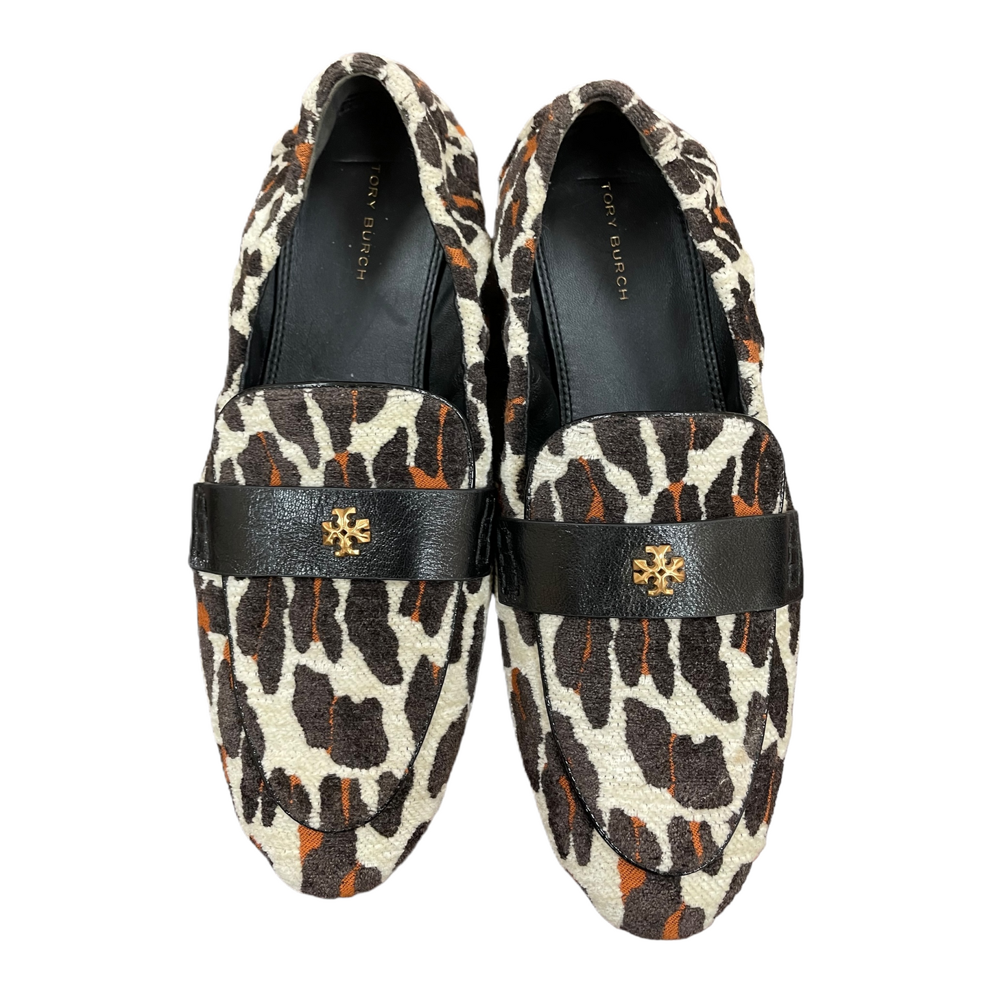 Animal Print Shoes Flats By Tory Burch, Size: 9.5