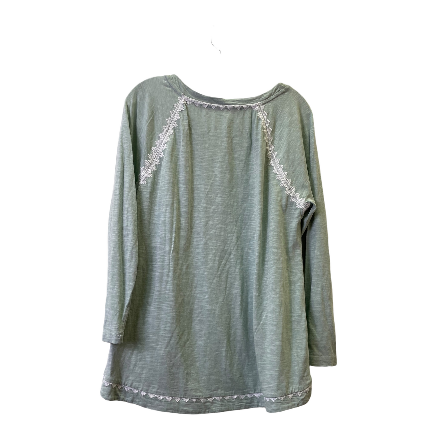 Aqua Top Long Sleeve Basic By Soft Surroundings, Size: Xl