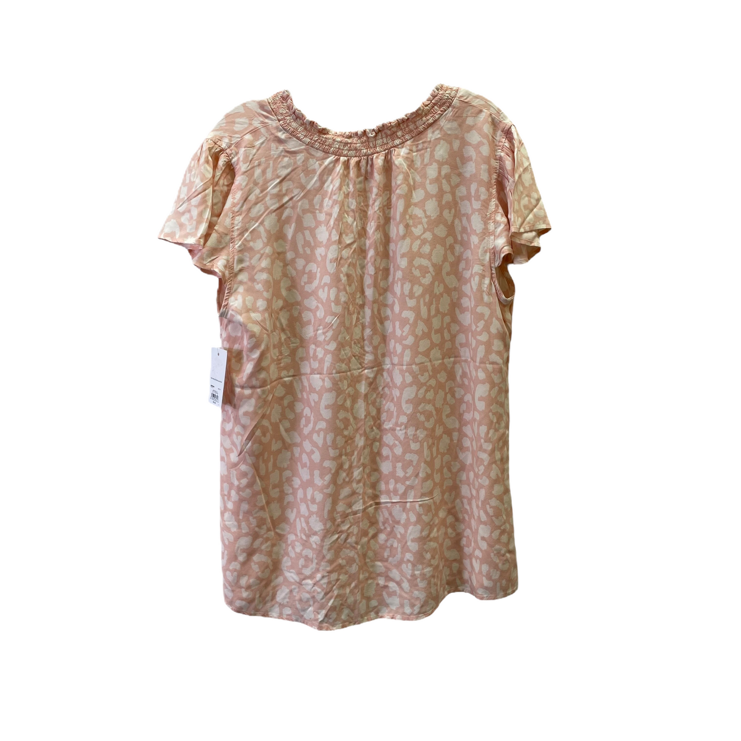 Pink Top Short Sleeve By Evri, Size: S