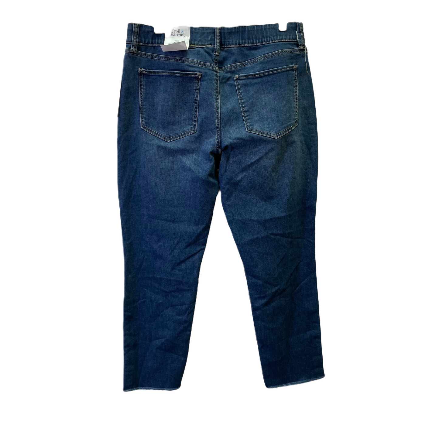 Blue Jeans Cropped By Croft And Barrow, Size: 18