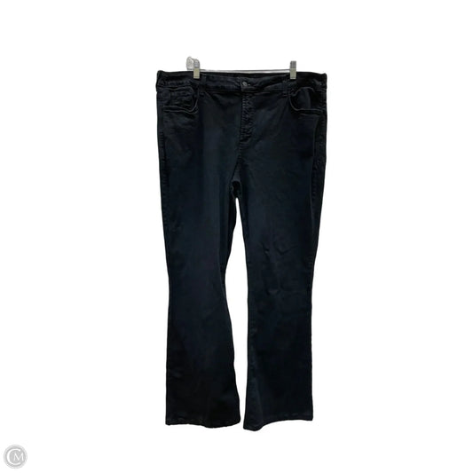Jeans Boot Cut By YNXDJ In Blue Denim, Size: 20