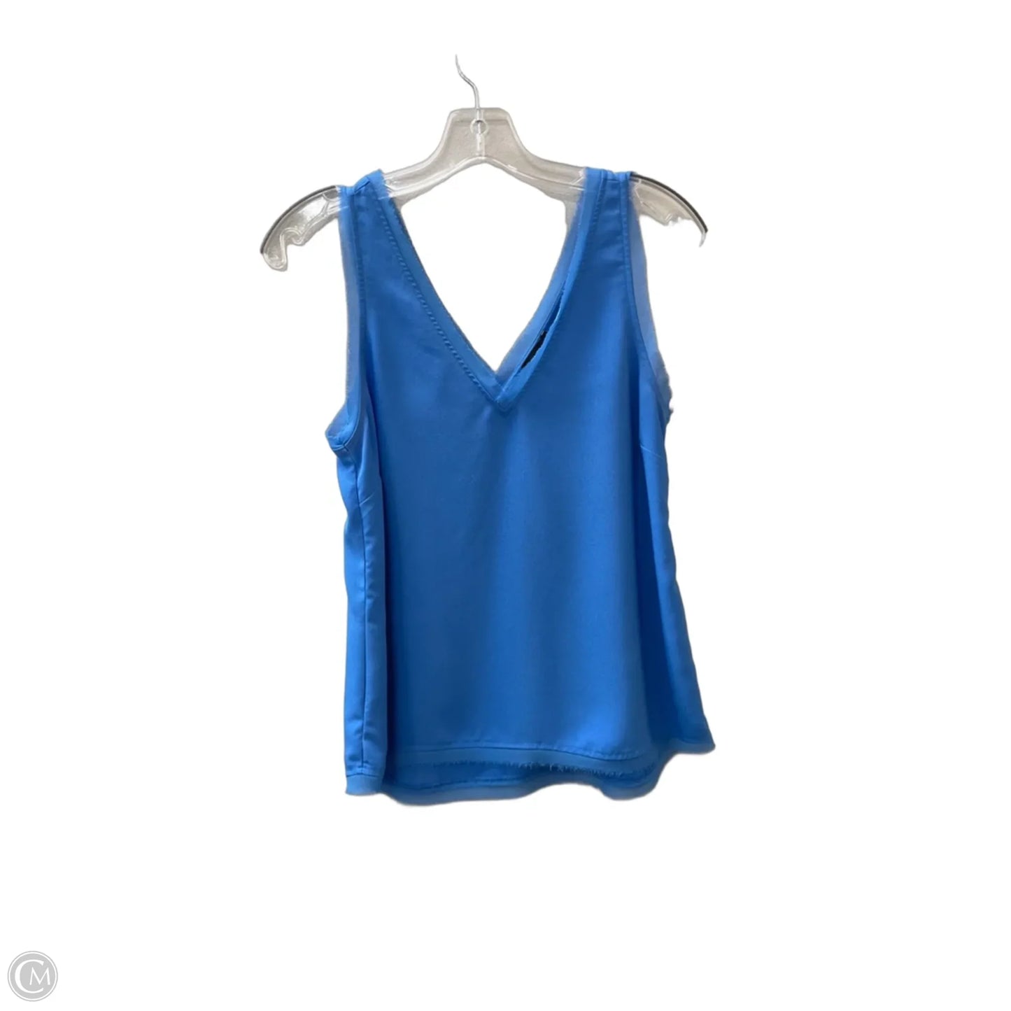 Top Sleeveless By Halogen In Blue, Size: 6