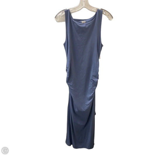 Dress Casual Maxi By So In Blue, Size: L