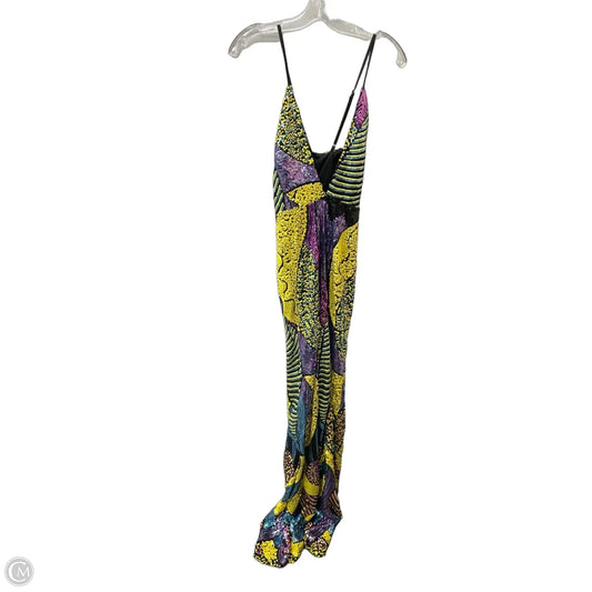 Dress Party Long By Fashion Nova In Yellow, Size: M