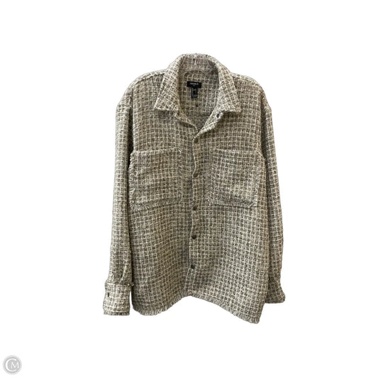 Jacket Other By Forever 21 In Taupe, Size: L