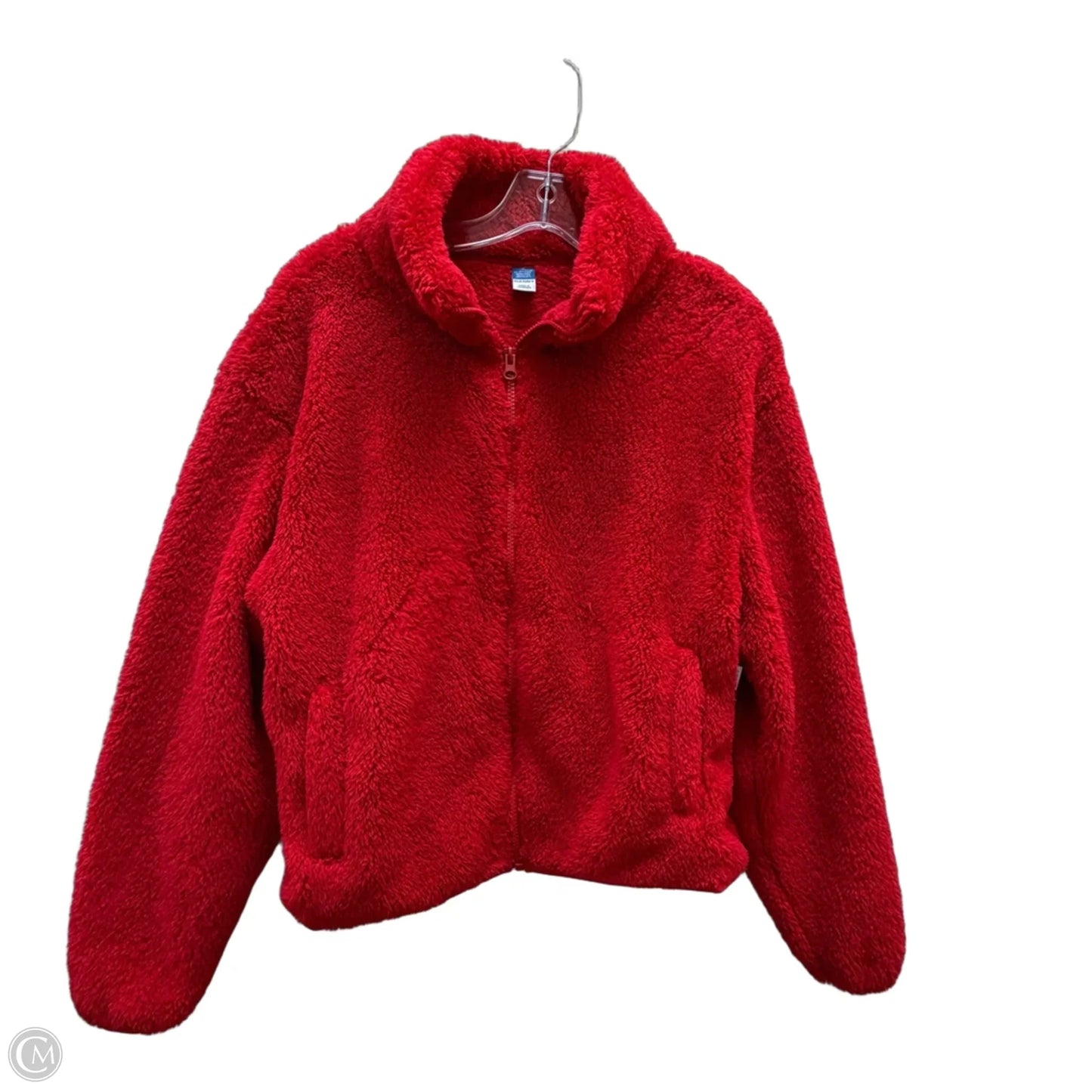 Jacket Fleece By Old Navy In Red, Size: M