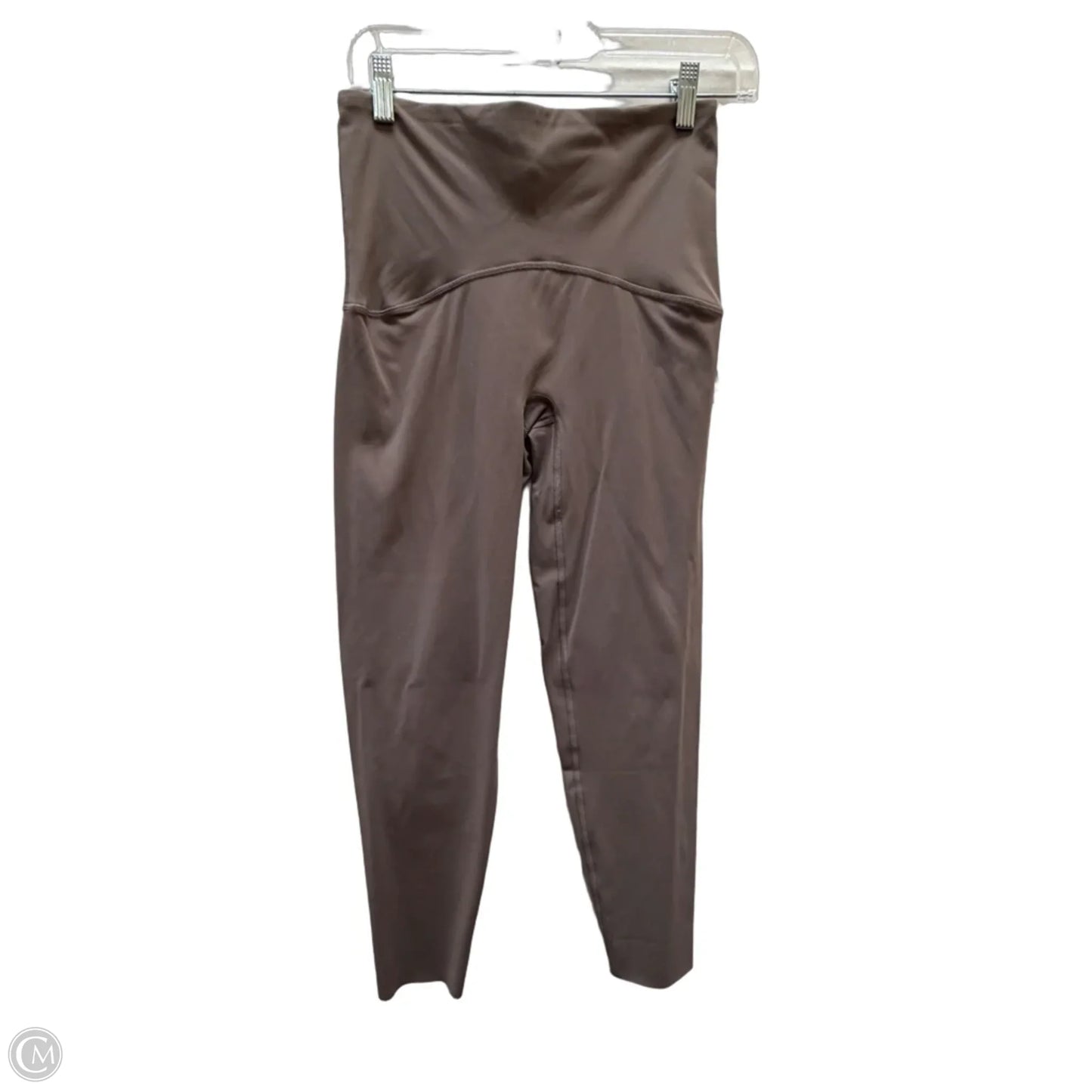 Athletic Leggings By Spanx In Taupe, Size: M