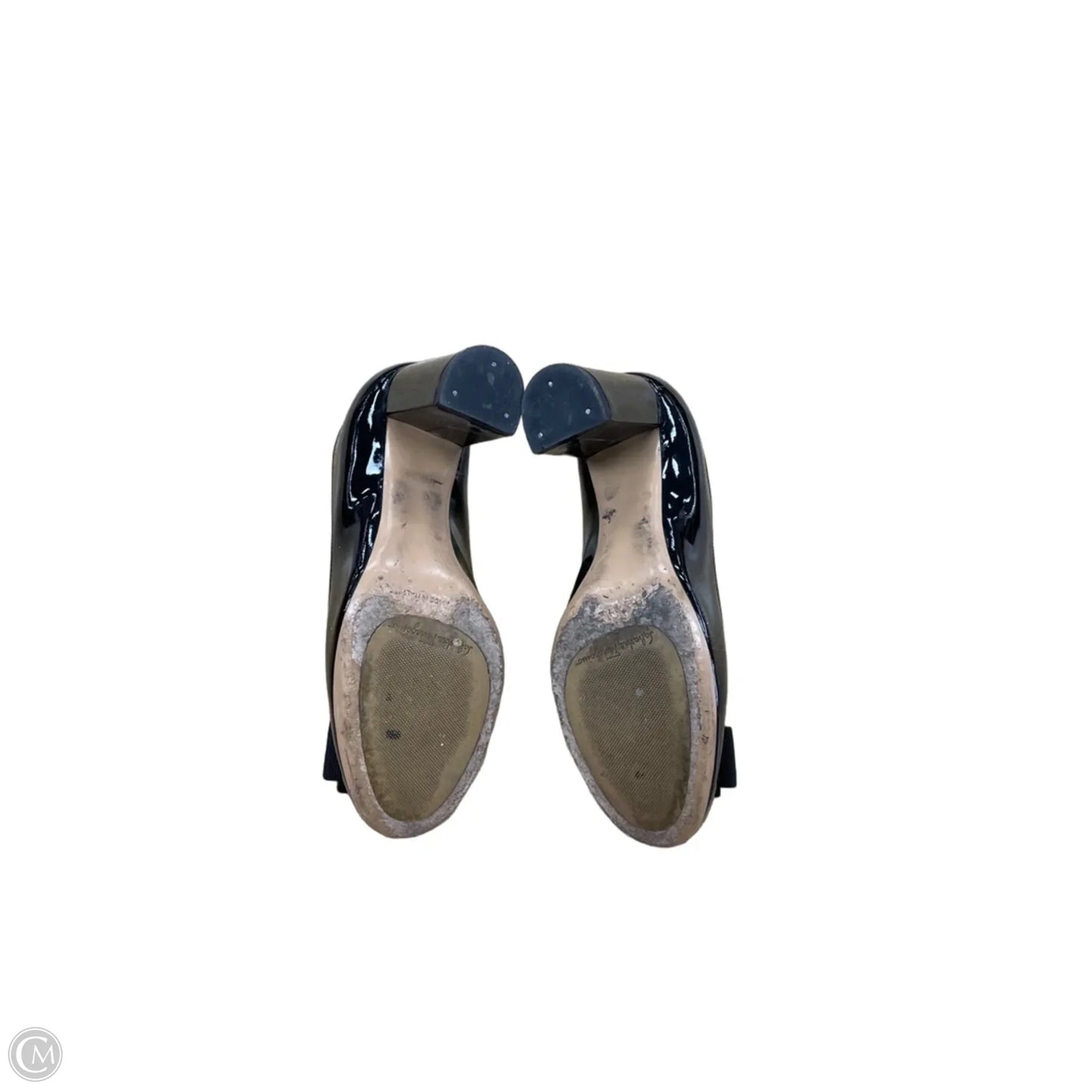 Shoes Luxury Designer By Ferragamo In Black, Size: 8