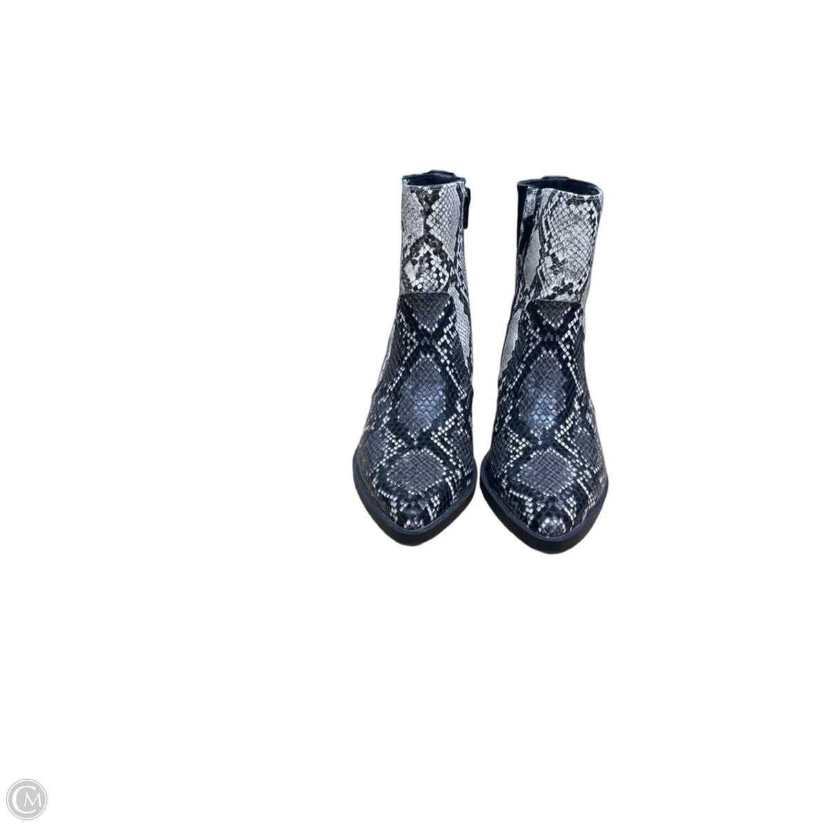 Boots Ankle Flats By Dv In Grey, Size: 6.5