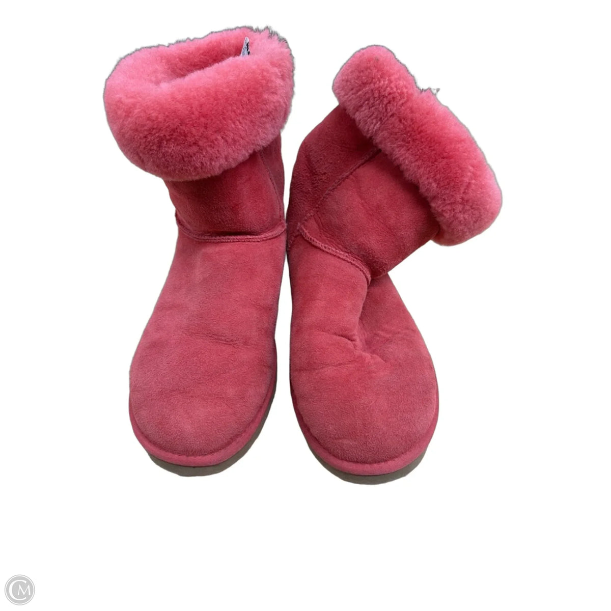 Boots Designer By Ugg In Red, Size: 11