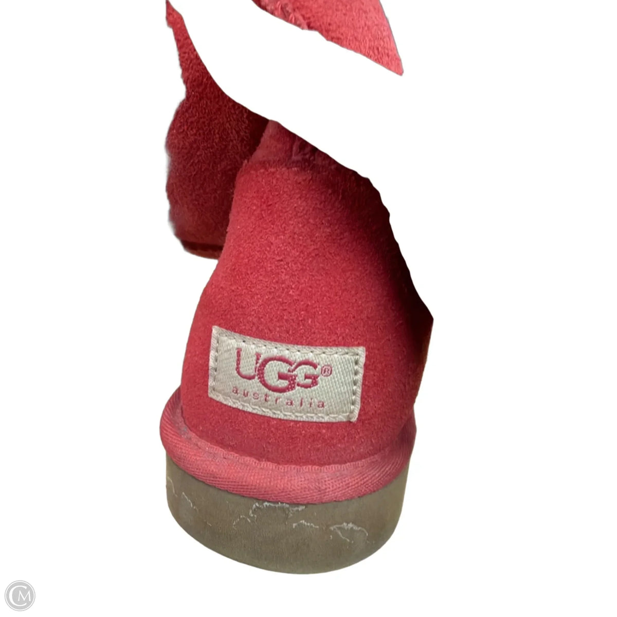 Boots Designer By Ugg In Red, Size: 11