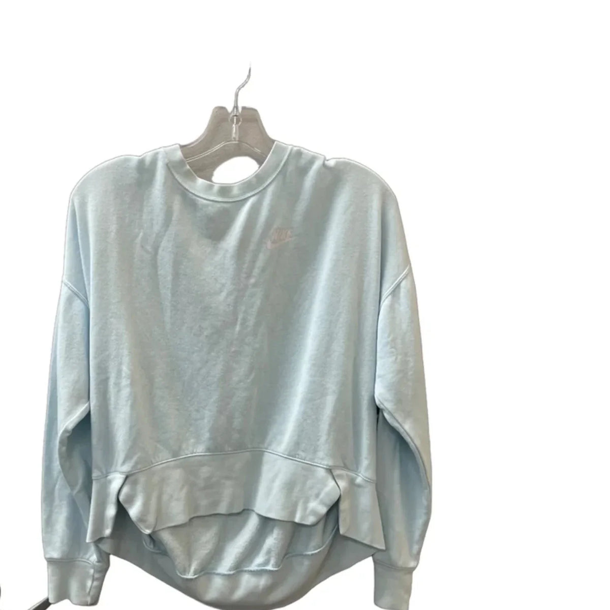 Athletic Sweatshirt Collar By Nike In Blue, Size: Xs