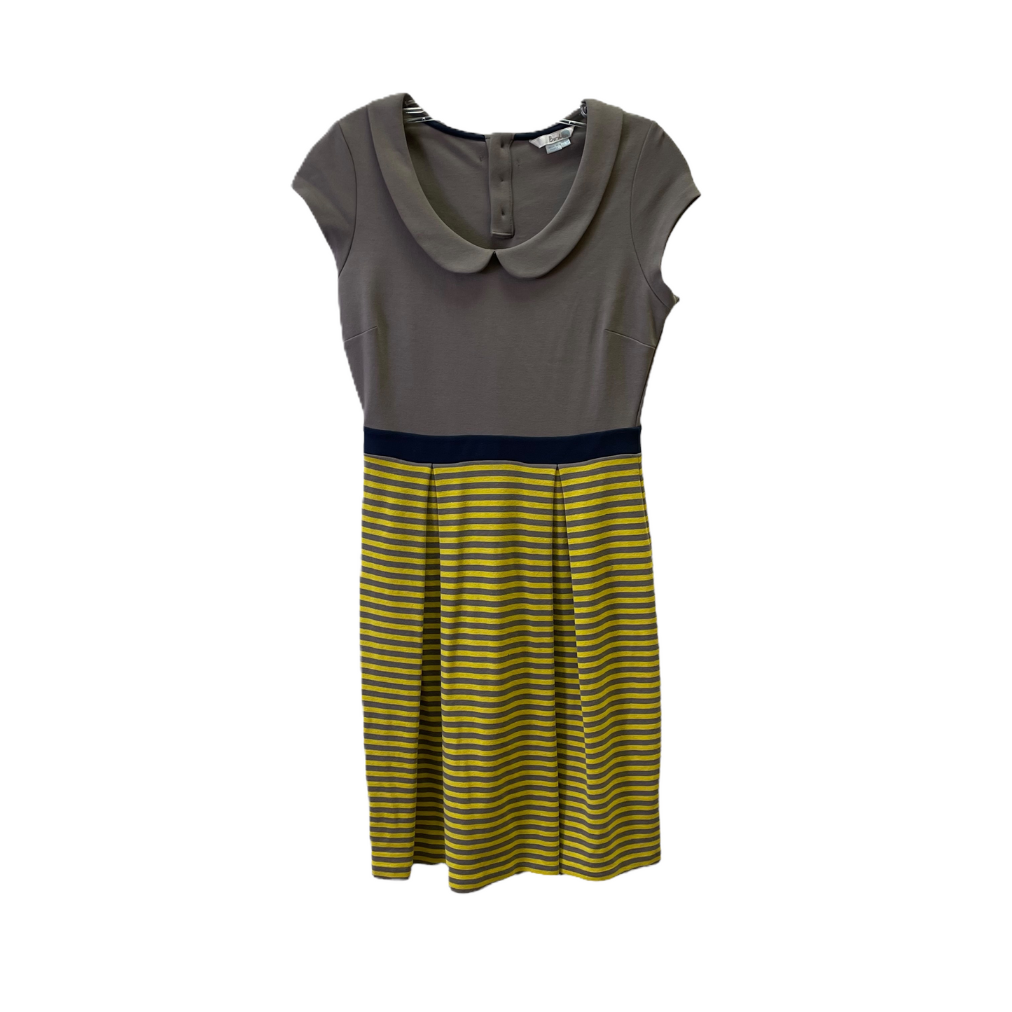 Yellow Dress Casual Midi By Boden, Size: Xs