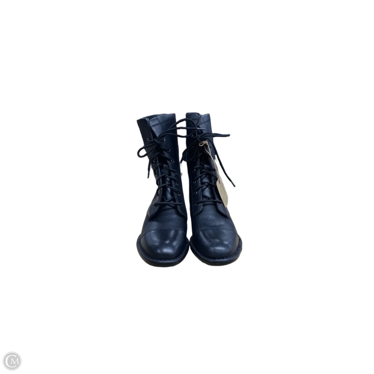 Boots Ankle Flats By Born In Black, Size: 6.5