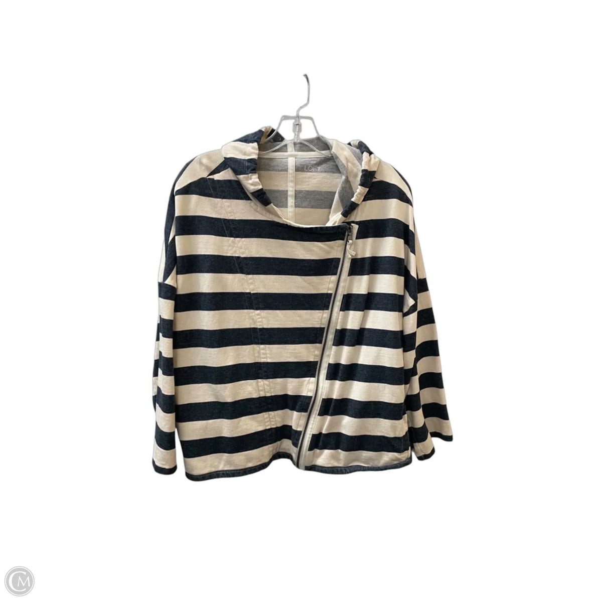 Jacket Other By Loft In Blue & Brown, Size: Xl