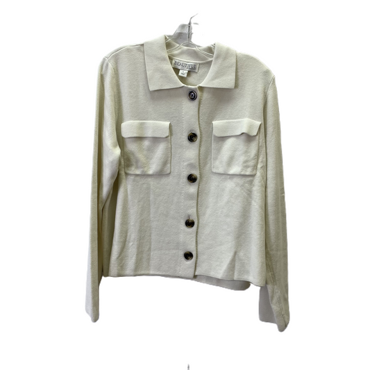 Cream Sweater By Cme, Size: L