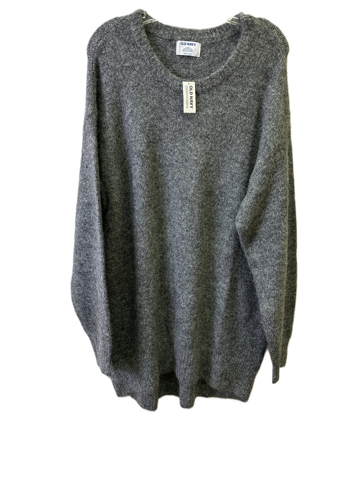 Sweater By Old Navy In Grey, Size: L