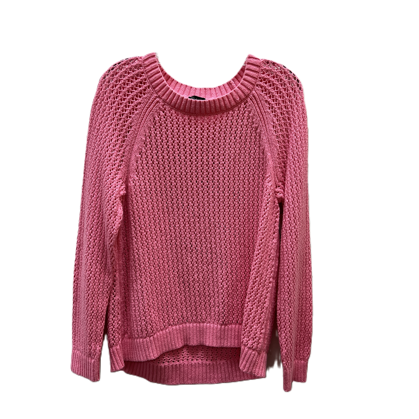 Sweater By Talbots In Pink, Size: Xl