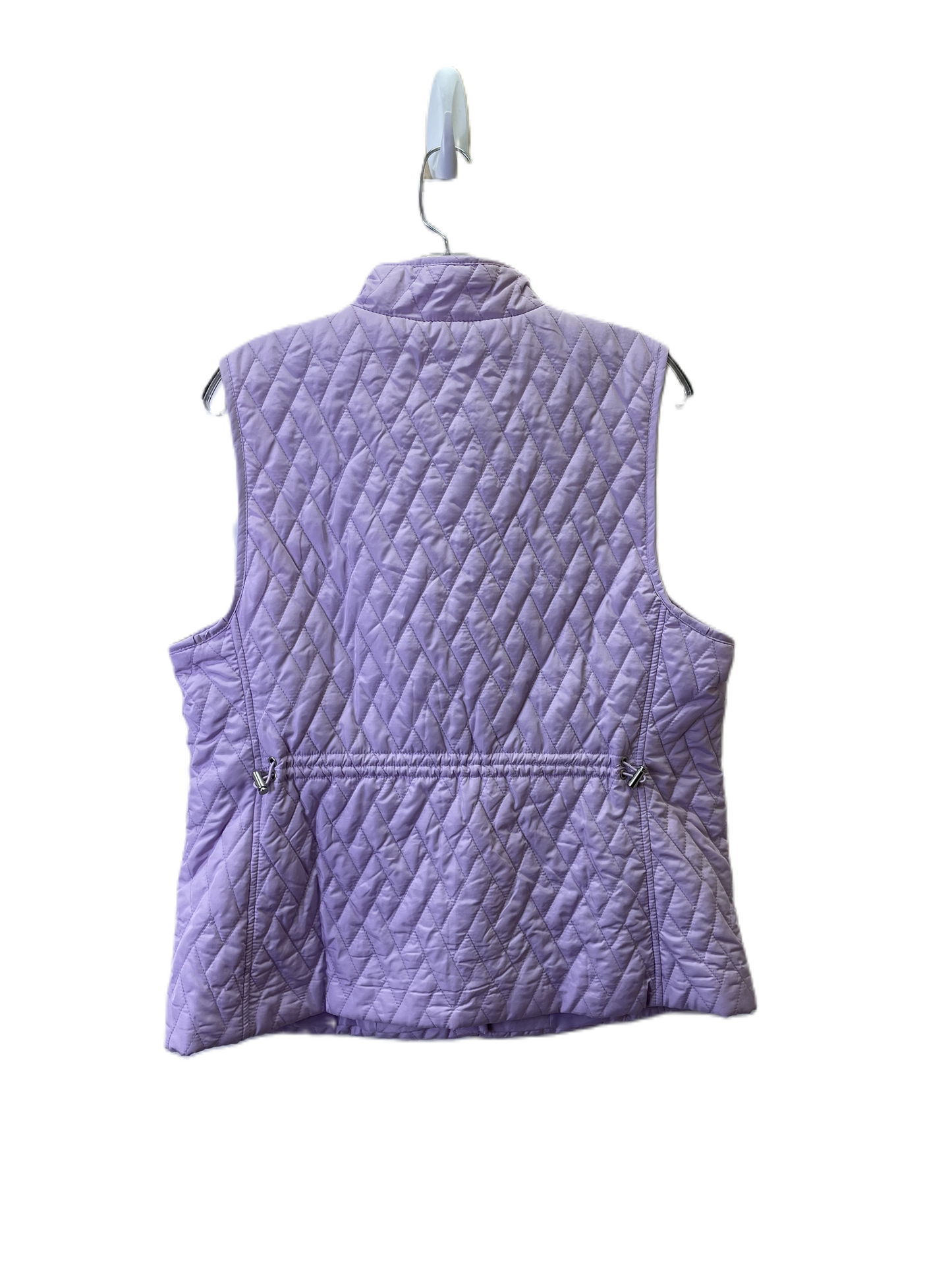 Vest Puffer & Quilted By Croft And Barrow In Purple, Size: L