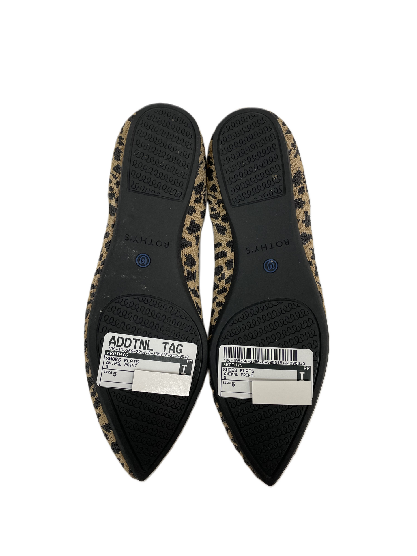 Shoes Flats By Rothys In Animal Print, Size: 5