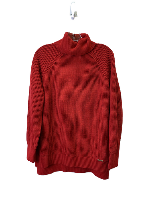 Sweater By Michael By Michael Kors In Red, Size: L