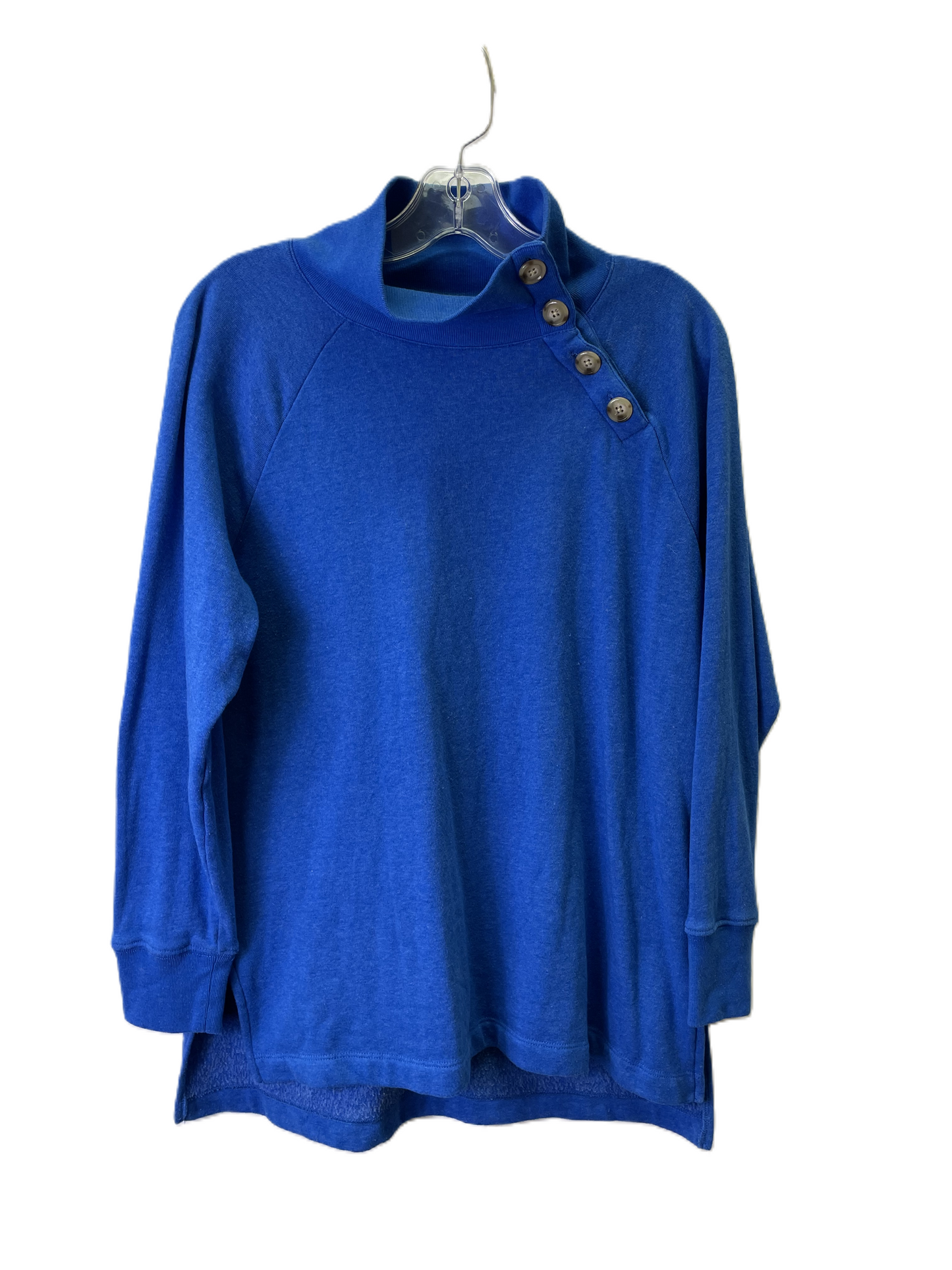 Top Long Sleeve Basic By J. Crew In Blue, Size: S