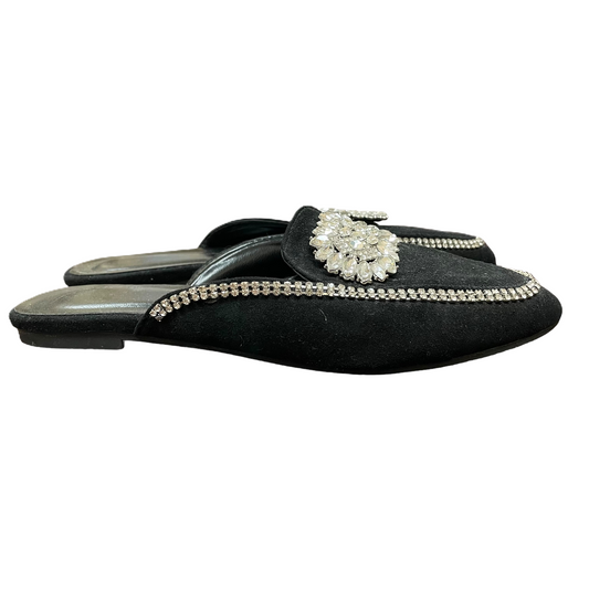 Black Shoes Flats By Cme, Size: 6