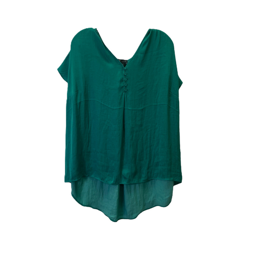 Green Top Sleeveless By Jones New York, Size: 2x