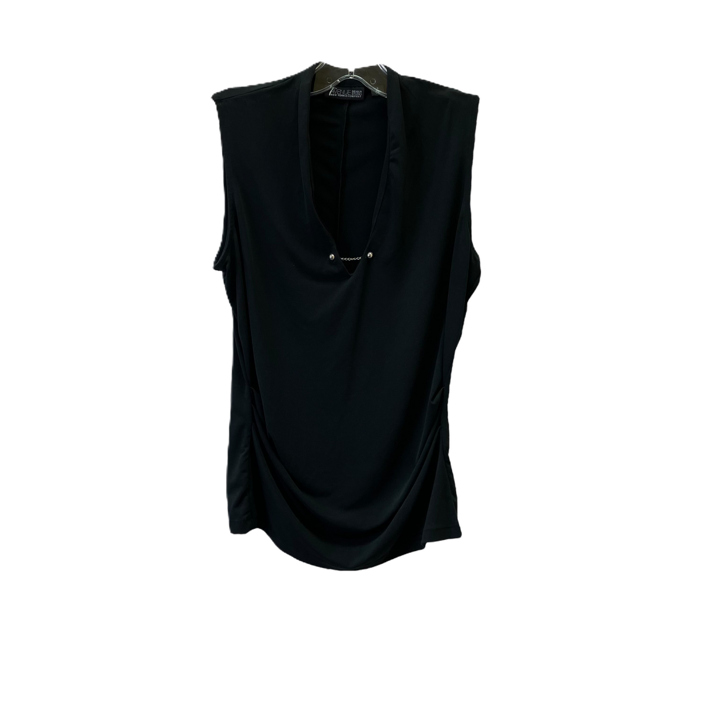 Black Top Short Sleeve By New York And Co, Size: S