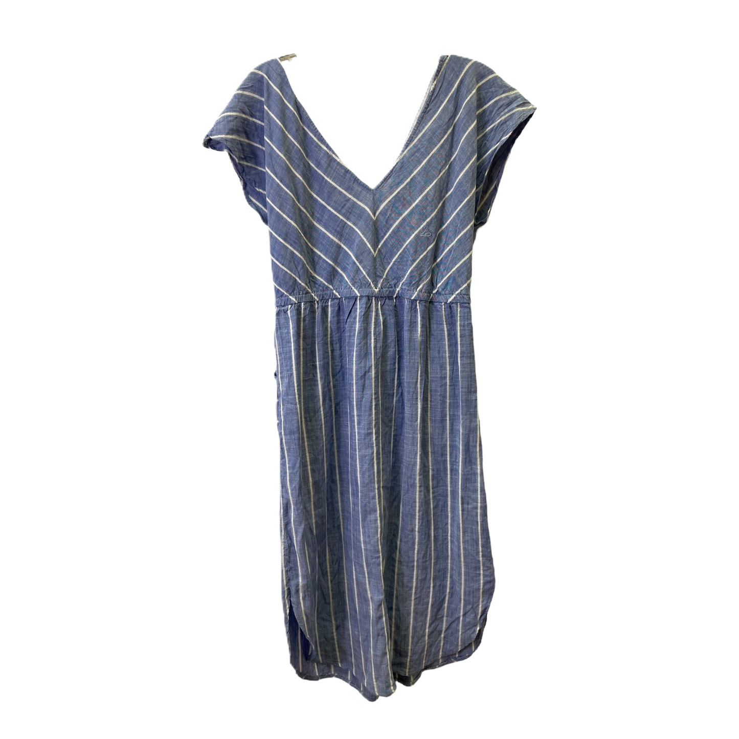 Blue Dress Casual Midi By Universal Thread, Size: Xl