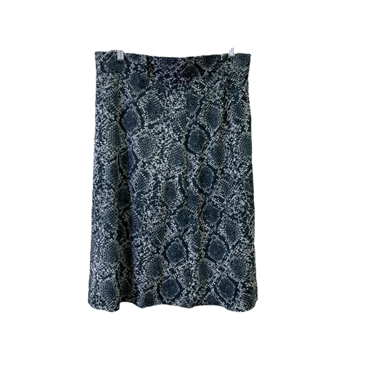 Animal Print Skirt Midi By Karl Lagerfeld, Size: M