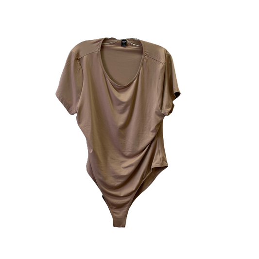 Brown Bodysuit By Shein, Size: 3x