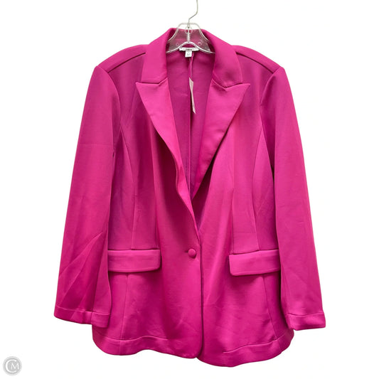 Blazer By Bar Iii In Pink, Size: 3x
