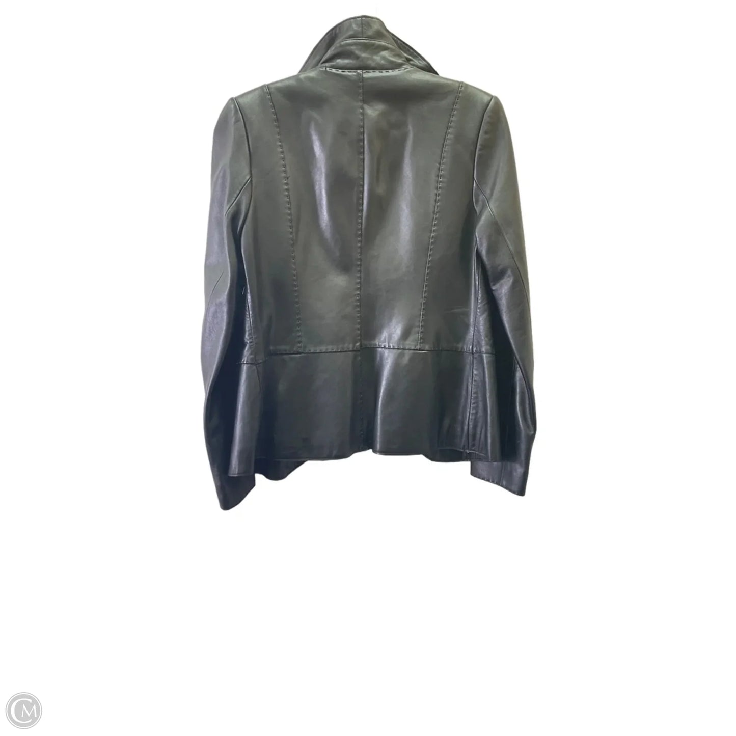 Jacket Leather By White House Black Market In Black, Size: Xs